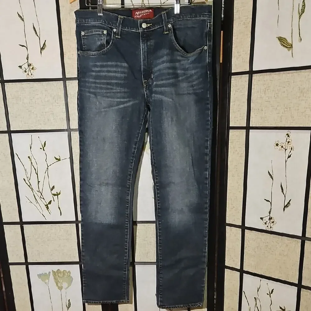 Arizona Jean Company Men's Dark Wash Skinny Jeans